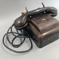 Antikes Kurbel Telefon – Rustikales Vintage Feldtelefon