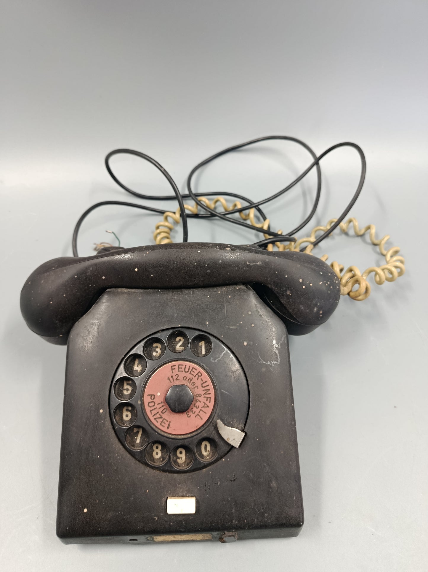 Antikes W61 Nordfern Tisch Telefon – Vintage Wählscheibentelefon