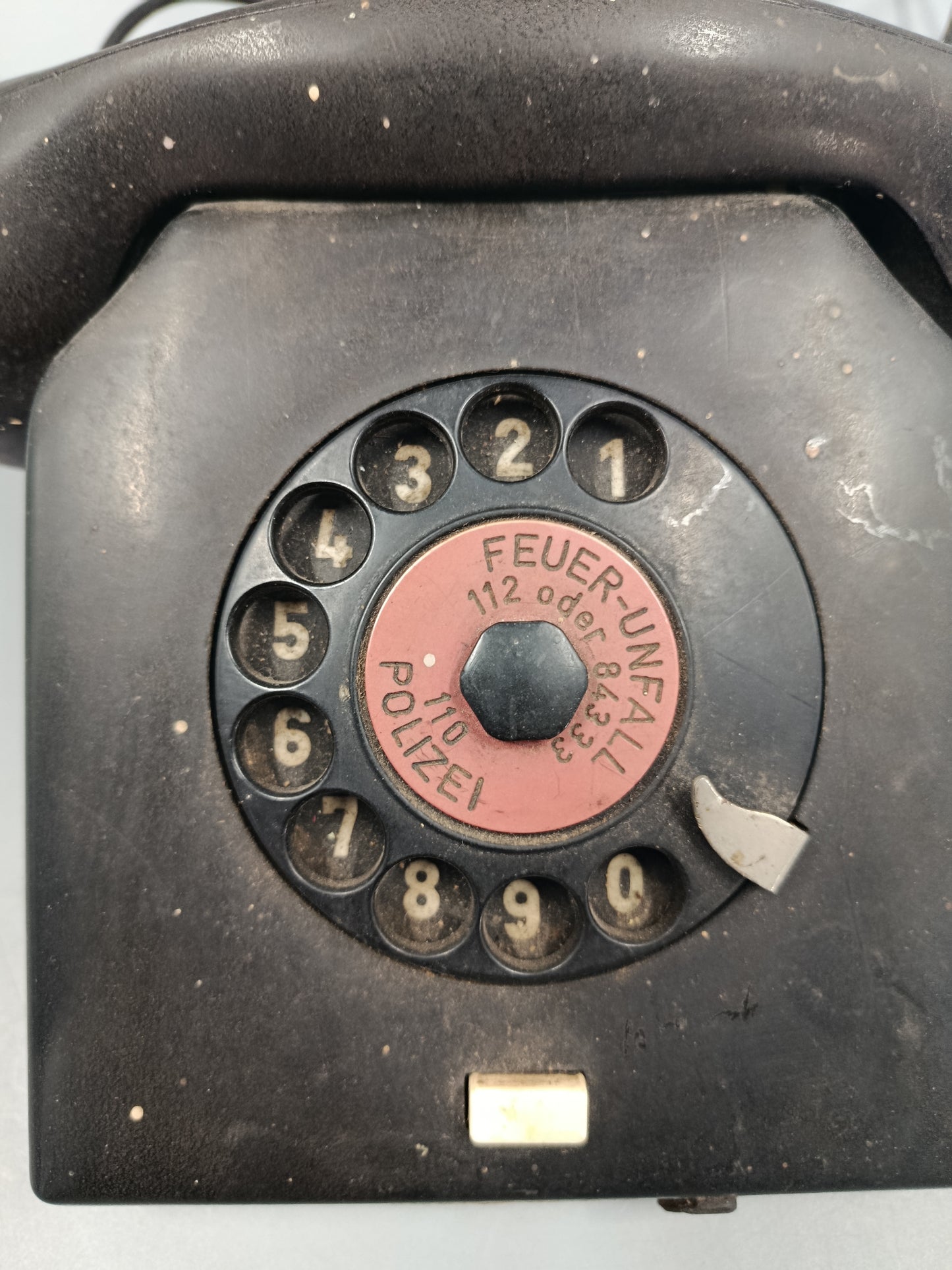 Antikes W61 Nordfern Tisch Telefon – Vintage Wählscheibentelefon