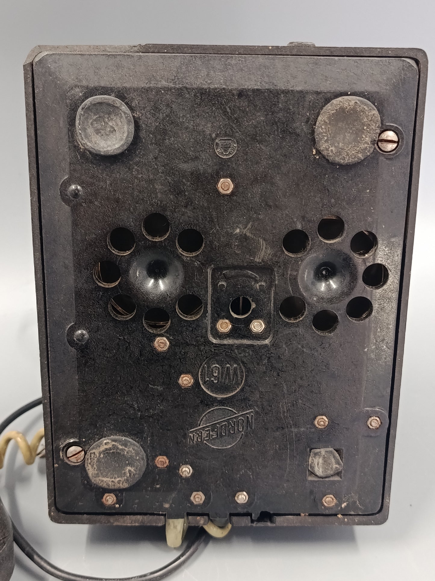 Antikes W61 Nordfern Tisch Telefon – Vintage Wählscheibentelefon