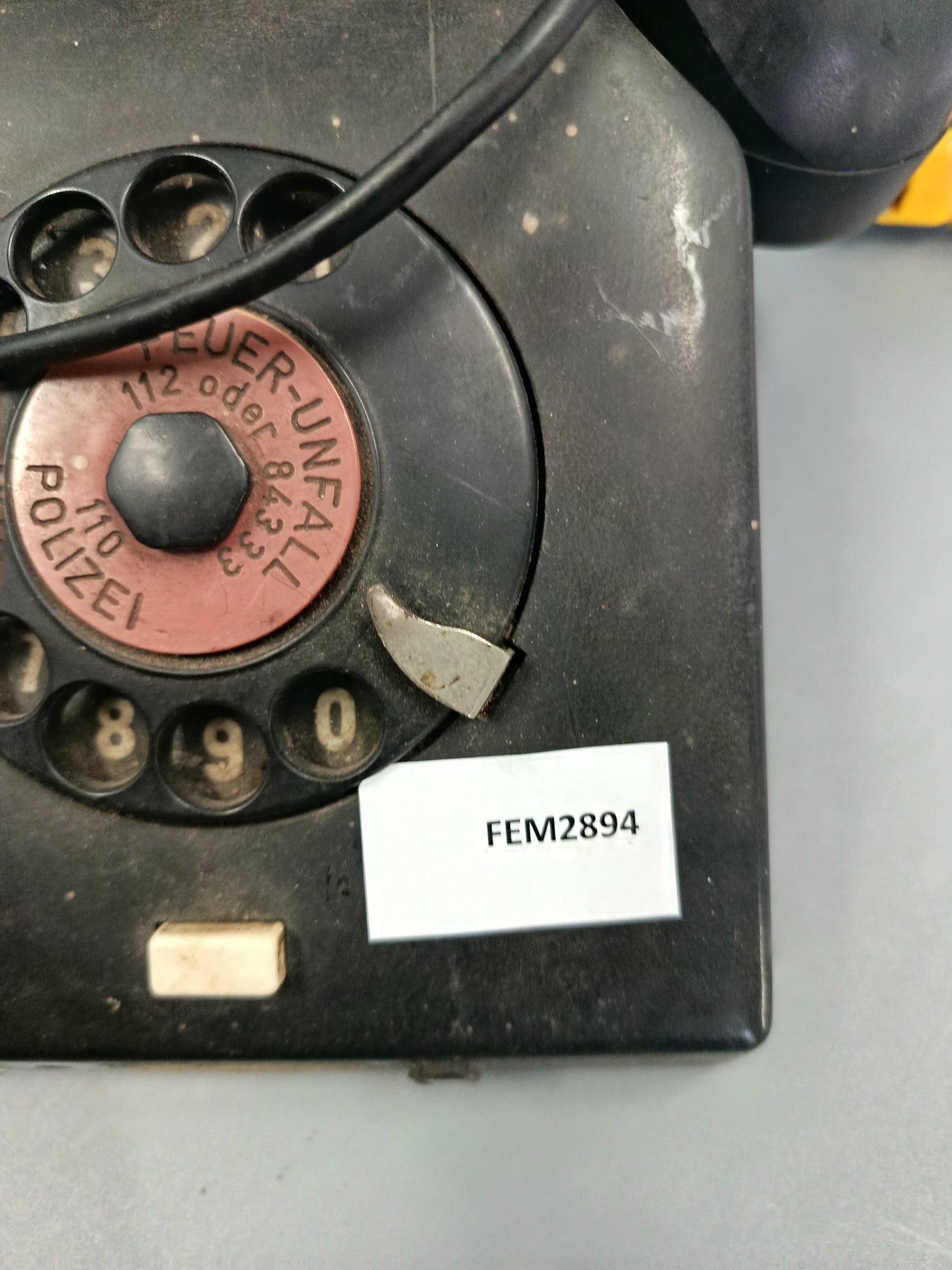 Antikes W61 Nordfern Tisch Telefon – Vintage Wählscheibentelefon