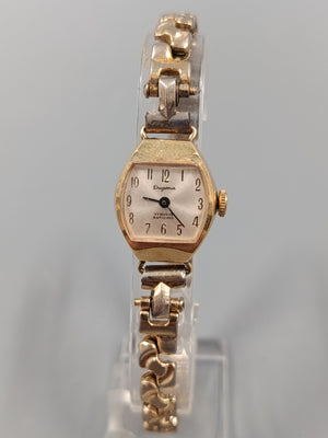 Elegantere Dugena Damen Uhr Design mit elastischem Band