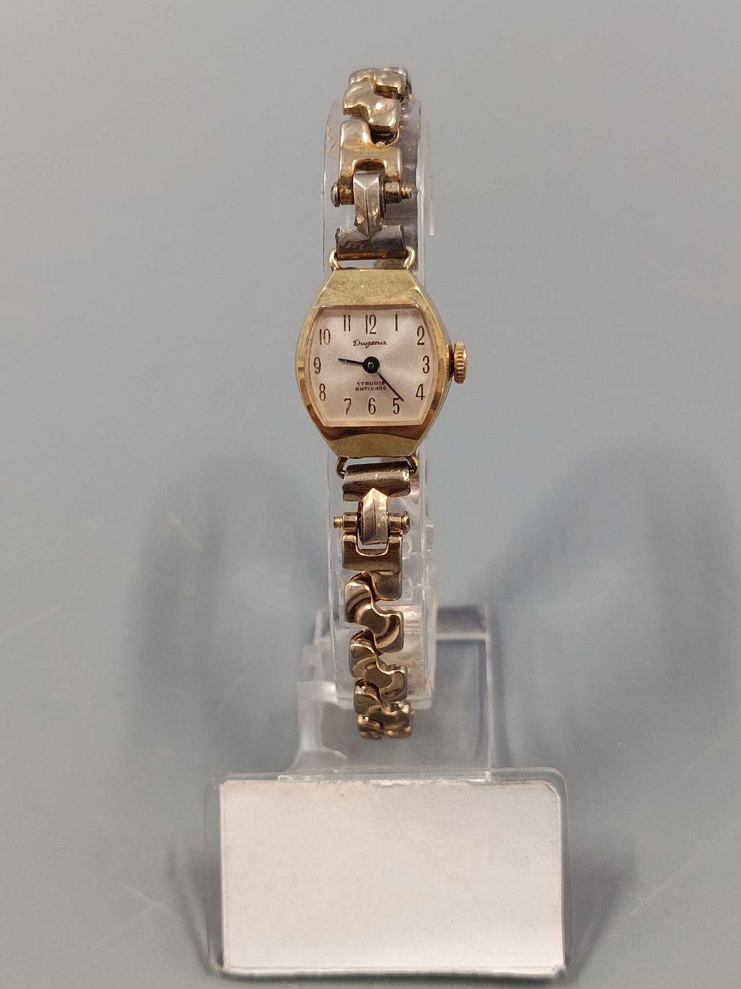 Elegantere Dugena Damen Uhr Design mit elastischem Band