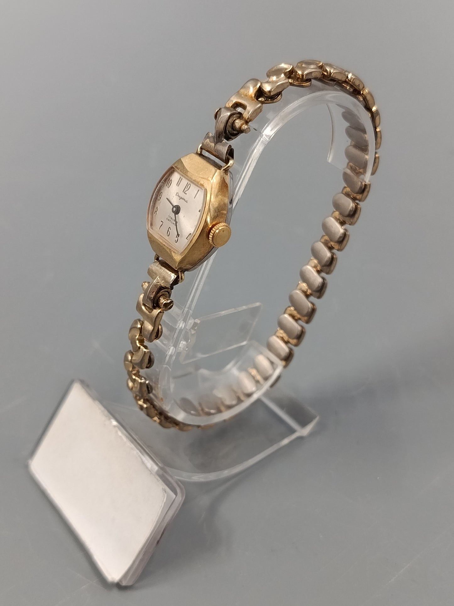 Elegantere Dugena Damen Uhr Design mit elastischem Band