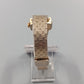 Edle Sato Damen Uhr Vintage mit blauem Zifferblatt