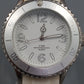 Sportliche Herren Uhr in Weiß Klassischer Taucher Stil