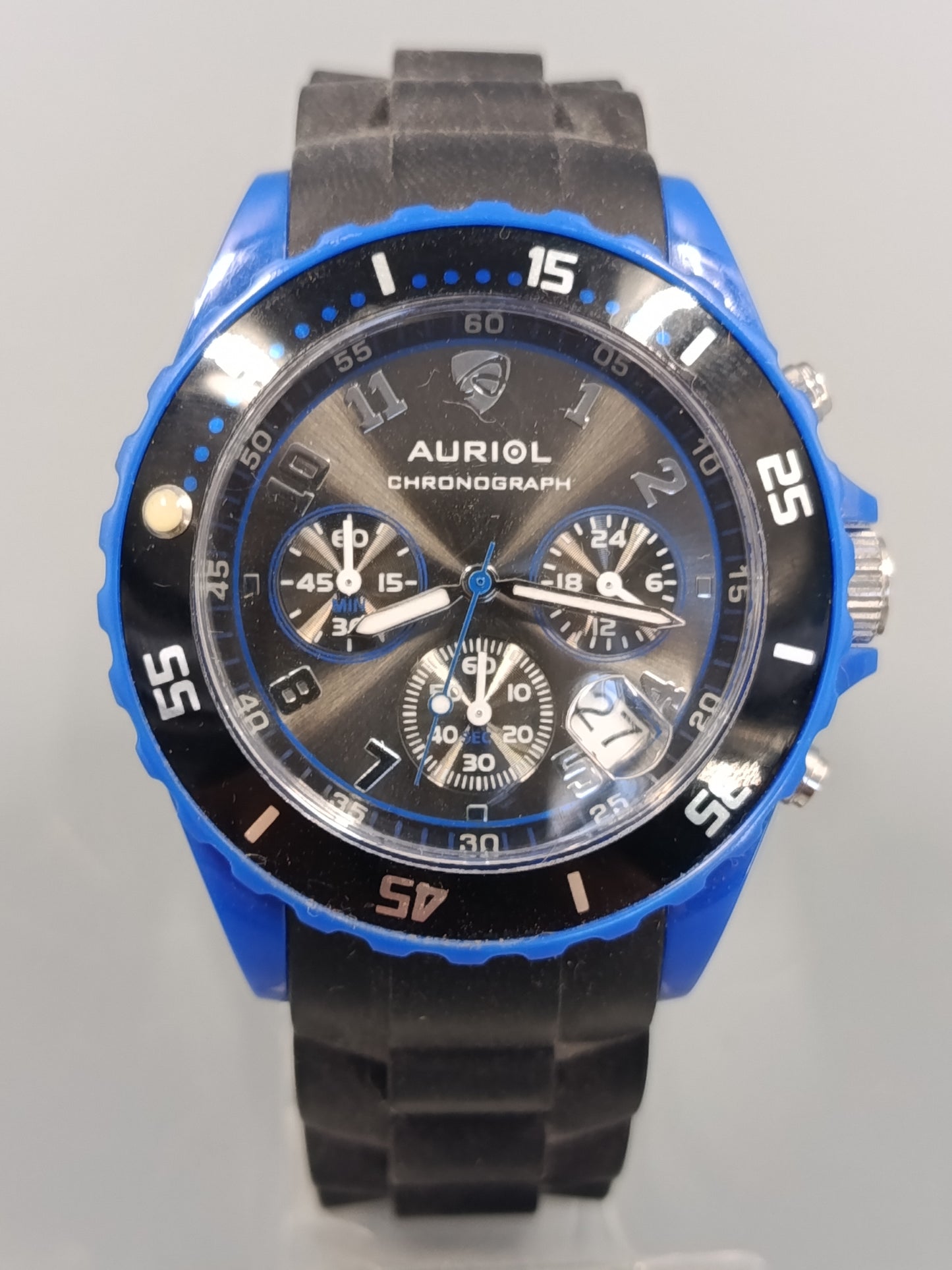 Sportliche Auriol Herren Uhr Dynamischer Chronograph
