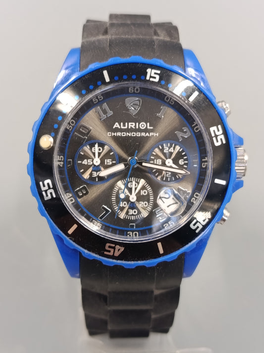 Sportliche Auriol Herren Uhr Dynamischer Chronograph