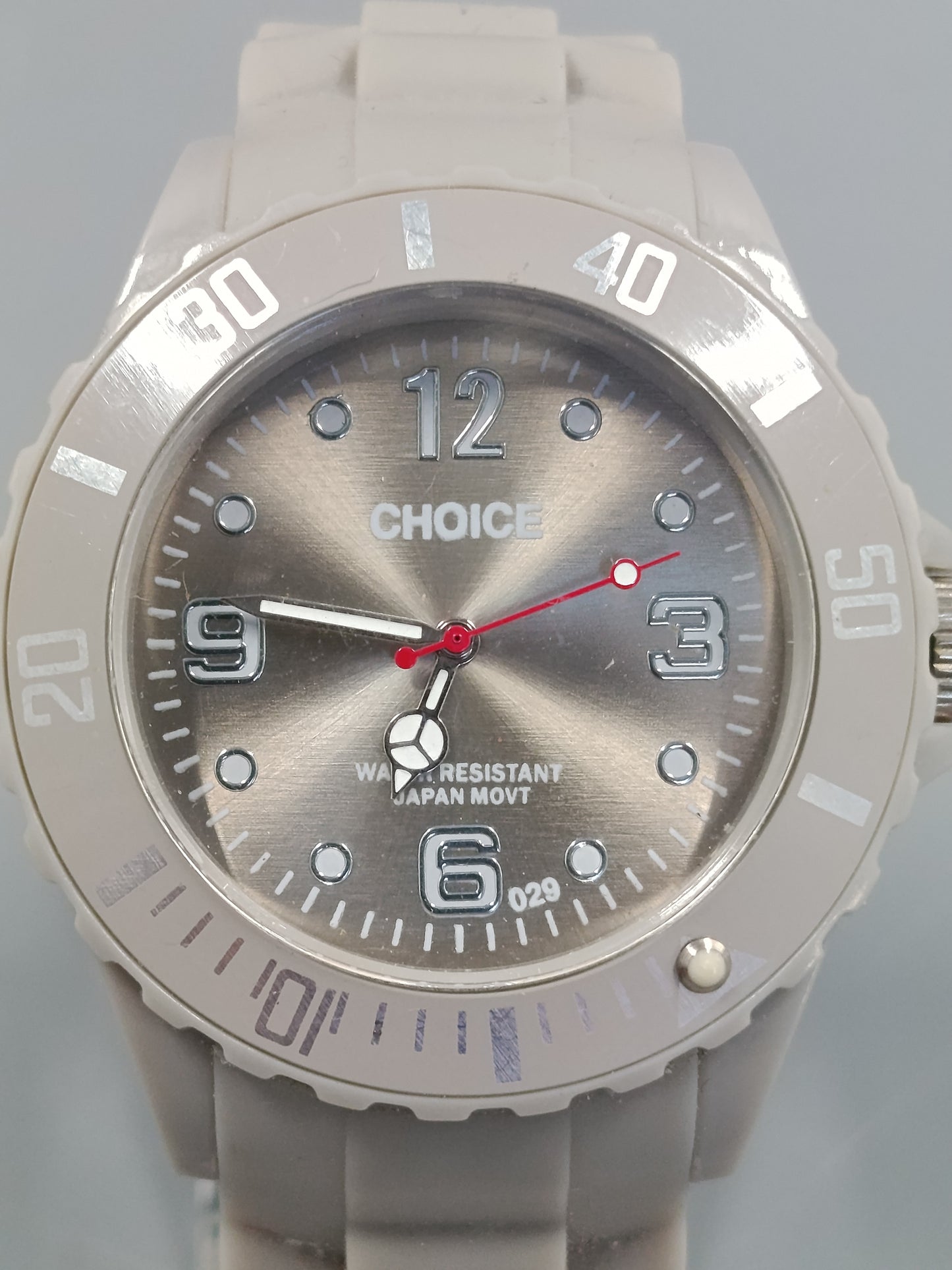 Sportliche Choice Unisex Uhr Modernes Design in Beige