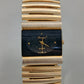 Goldfarbene Ronica Damenuhr Elegantes Design