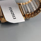 Goldfarbene Ronica Damenuhr Elegantes Design