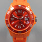 Ascot Herren Uhr Sportliches Design in hellem Orange