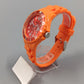 Ascot Herren Uhr Sportliches Design in hellem Orange