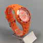 Ascot Herren Uhr Sportliches Design in hellem Orange