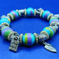 Buntes Damen Charm Armband Elastisches Design