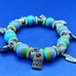 Buntes Damen Charm Armband Elastisches Design