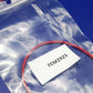 Schicker Damen Armreif in Rot mit Glitzer