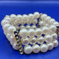 Elegantes Perlen Armband in Weiß Modern