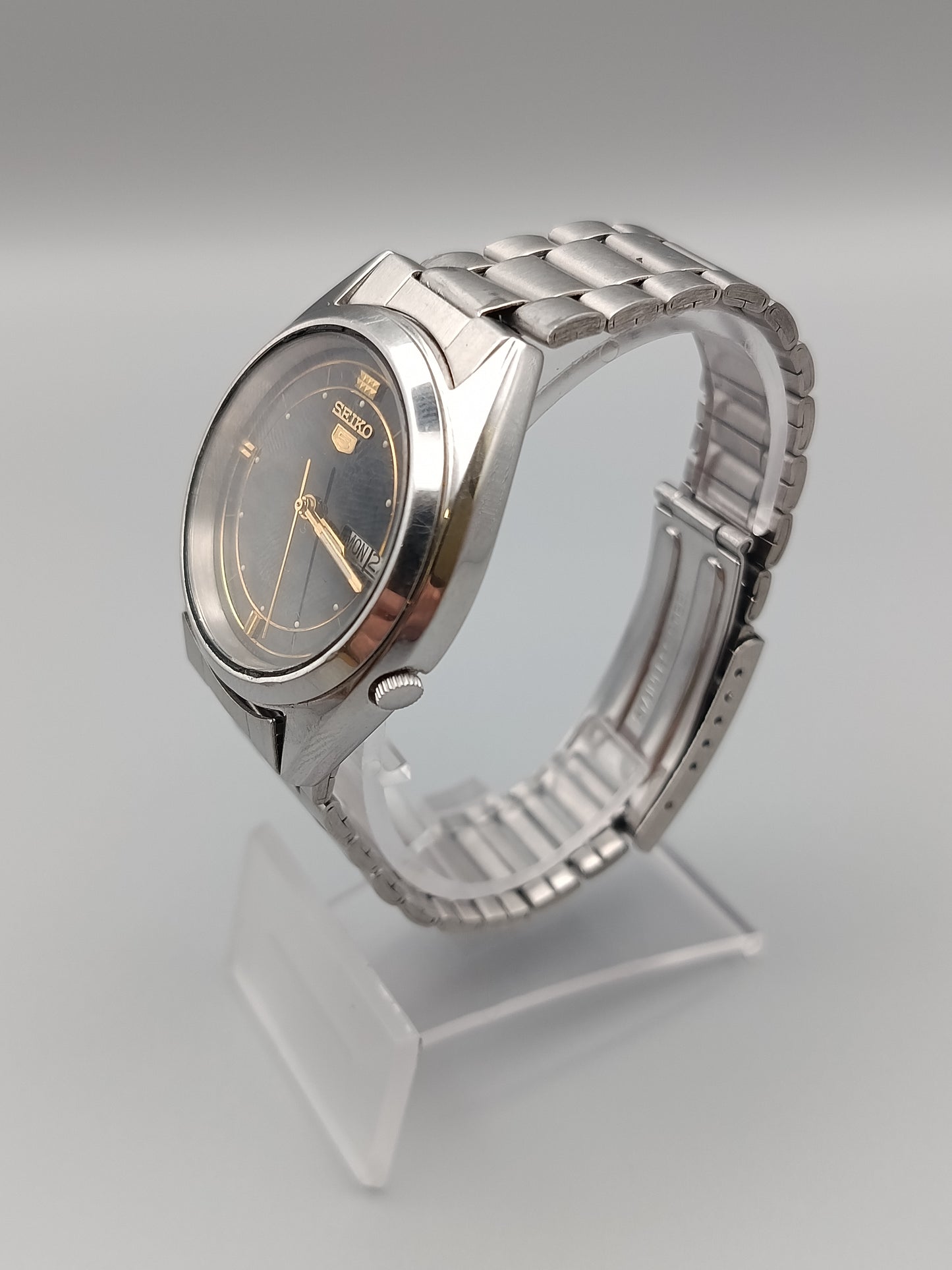 Klassische Seiko 5 Automatik Herren Uhr Stilvoll