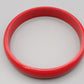Klassischer Vintage Armreif  Schlichtes Design in Rot