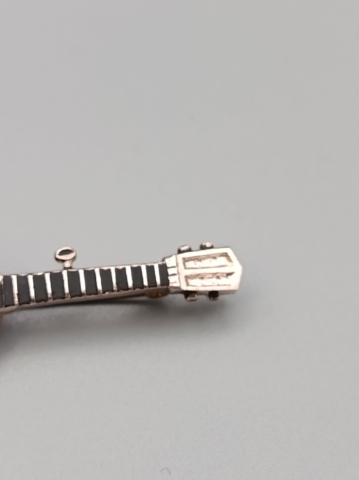 Vintage Brosche  Banjo Musikinstrument Design