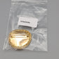 Klassische Vintage Brosche Goldfarbene Fassung