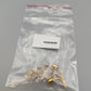 Elegante Brosche in Goldoptik Stilvolles Eichenblatt