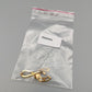 Elegante Vintage Brosche  Hufeisen Motiv Goldoptik