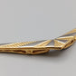 Vintage Kragenclip in Gold und Silberoptik