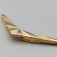 Vintage Kragenclip in Gold und Silberoptik