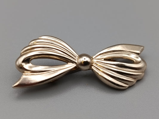 Elegante Vintage Brosche in Schleifen Design