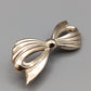Elegante Vintage Brosche in Schleifen Design