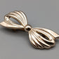Elegante Vintage Brosche in Schleifen Design