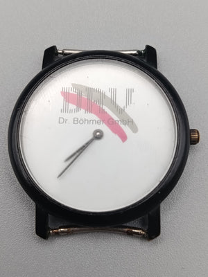 Schlichte  Herren Uhr  Werbeuhr im minimalistischen Stil
