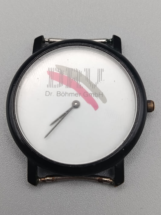 Schlichte  Herren Uhr  Werbeuhr im minimalistischen Stil