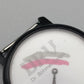 Schlichte  Herren Uhr  Werbeuhr im minimalistischen Stil