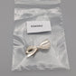Elegante Schleifen Brosche in Goldoptik Vintage Stil