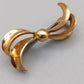 Elegante Brosche in Goldoptik Vintage Stil
