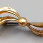 Elegante Brosche in Goldoptik Vintage Stil