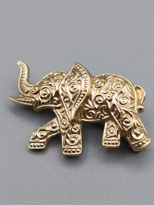 Elegante Elefanten Brosche Vintage Design