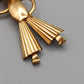Gaucho Brosche in Goldoptik Vintage Accessoire
