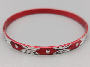 Stilvoller Roter Armreif  Damen Armband