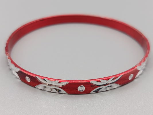 Stilvoller Roter Armreif  Damen Armband