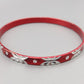 Stilvoller Roter Armreif  Damen Armband