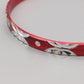 Stilvoller Roter Armreif  Damen Armband