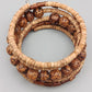 Stilvolles Holzperlen Armband Flexibler  im Boho Stil