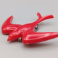 Schöne Schwalben Brosche in Rot Vintage Stil