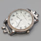 Elegante Trend-Design Damen Uhr mit Strasslünette