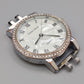 Elegante Trend-Design Damen Uhr mit Strasslünette