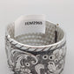 Eleganter Vintage Armreif mit floralem Design